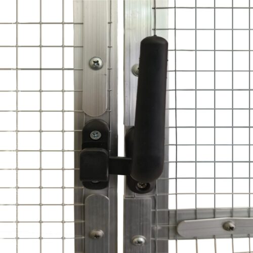 Aviary Silver 179x100x185cm Aluminium - Image 6