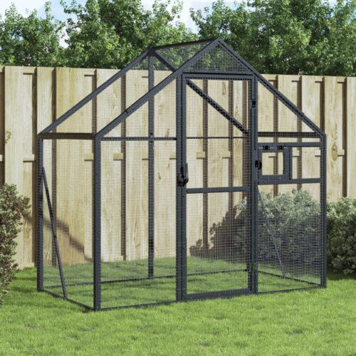 Aviary Anthracite 179x100x185cm Aluminium
