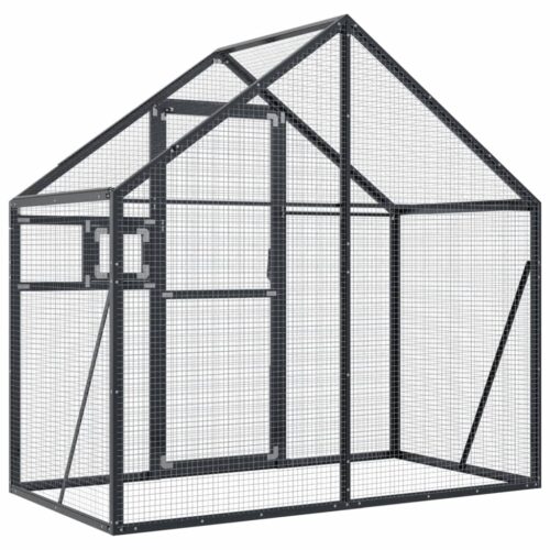 Aviary Anthracite 179x100x185cm Aluminium - Image 5