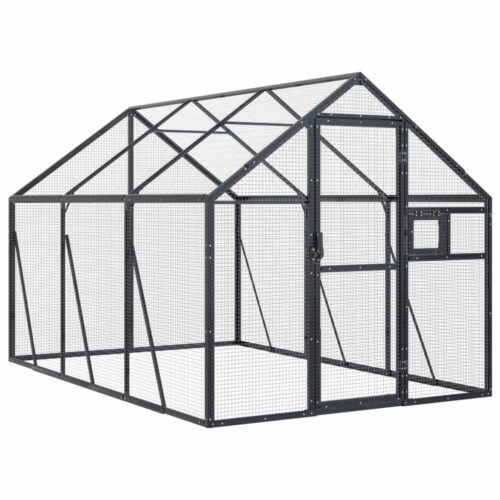 Aviary Anthracite 1.79x3x1.85mAluminium - Image 2