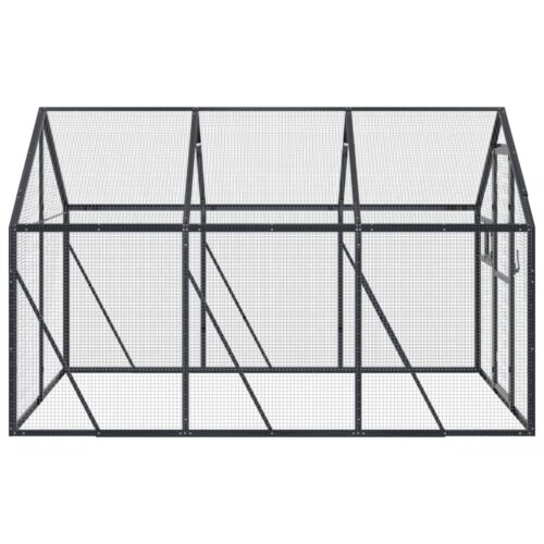 Aviary Anthracite 1.79x3x1.85mAluminium - Image 4