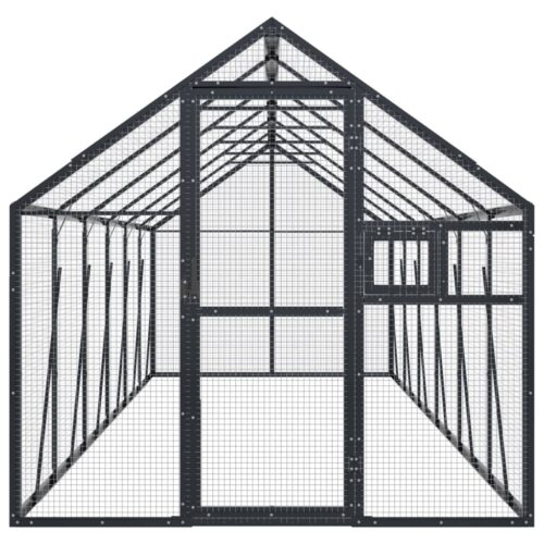 Aviary Anthracite 1.79x6x1.85mAluminium - Image 3