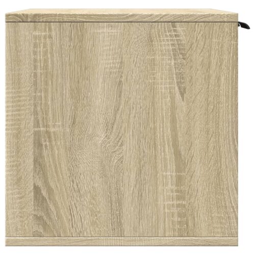 Cat Litter Box Enclosure Sonoma Oak 60x40x40cm Engineered Wood - Image 6