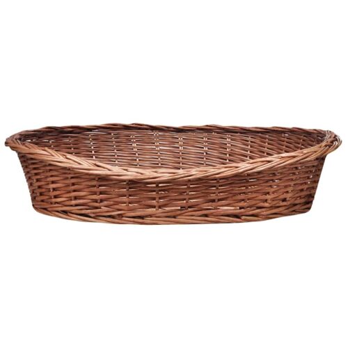 Willow Dog Basket/Pet Bed Natural 90cm - Image 3