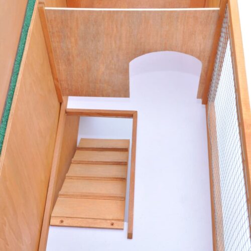 Outdoor Rabbit Hutch Small Pet Cage 1 Door Wood - Image 6