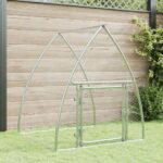 Chicken Cage Silver 100x105x120cm Galvanised Steel
