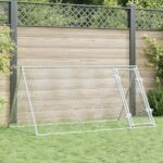 Chicken Cage Silver 200x105x91cm Galvanised Steel