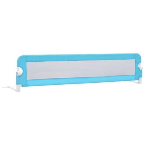 Toddler Safety Bed Rail Blue 180x42cm Polyester - Image 2