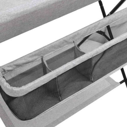 Changing Table Light Grey Iron - Image 7