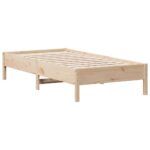 Bed Frame 90x190cm Solid Wood Pine