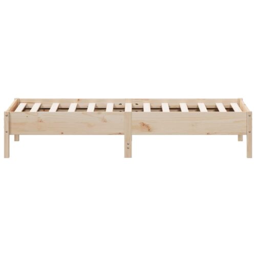 Bed Frame 90x190cm Solid Wood Pine - Image 5