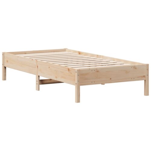 Bed Frame 90x190cm Solid Wood Pine - Image 6