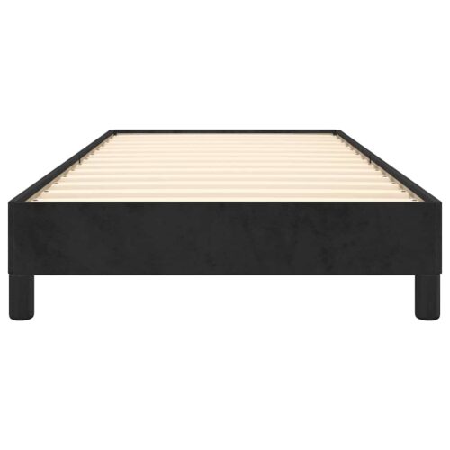 Bed Frame Black King Single Velvet - Image 6