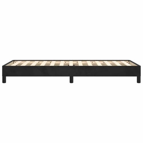 Bed Frame Black King Single Velvet - Image 7