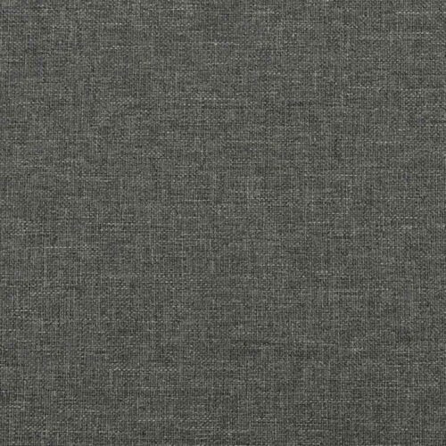 Bed Frame Dark Grey King Single Size Fabric - Image 9