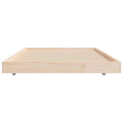 Bed Frame 90x190cm Solid Wood Pine - Image 6