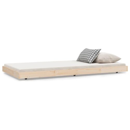 Bed Frame 90x190cm Solid Wood Pine - Image 10