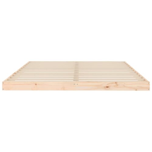 Bed Frame 150x200cm Solid Wood Pine - Image 5