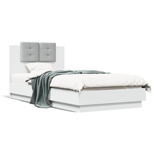 Bed Frame White 90x190cm