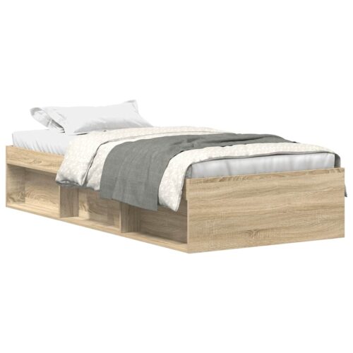 Bed Frame Sonoma Oak 90x190cm
