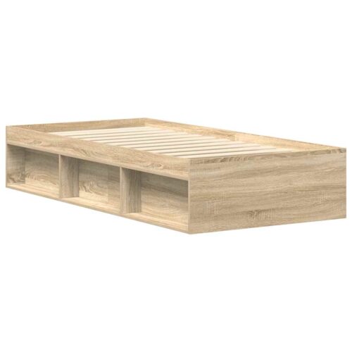 Bed Frame Sonoma Oak 90x190cm - Image 4