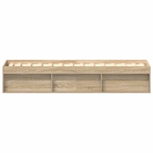 Bed Frame Sonoma Oak 90x190cm - Image 6