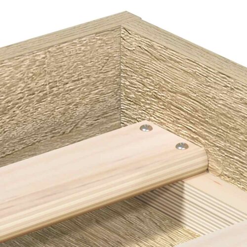Bed Frame Sonoma Oak 90x190cm - Image 8