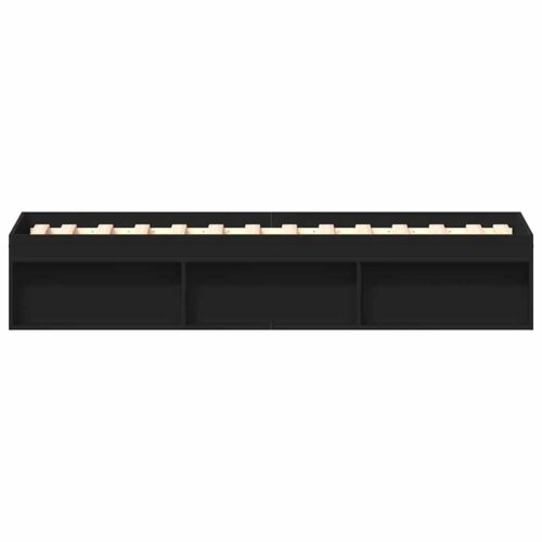 Bed Frame Black 90x190cm - Image 6