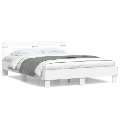 Bed Frame White 150x200cm - Image 11