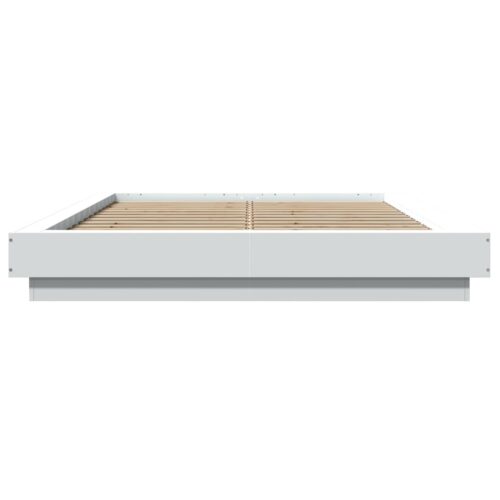 Bed Frame White 135x190cm - Image 4