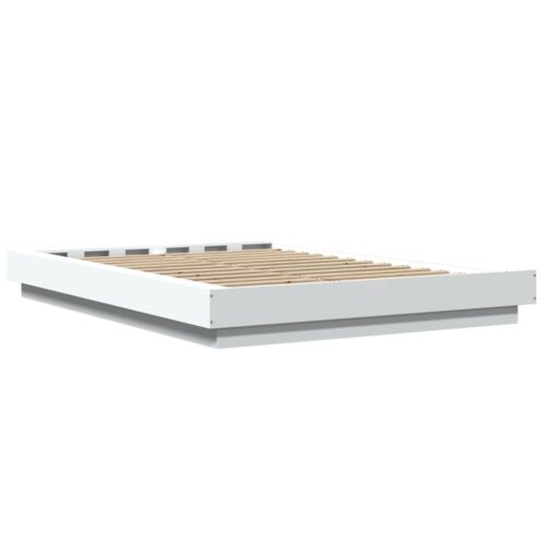 Bed Frame White 135x190cm - Image 6