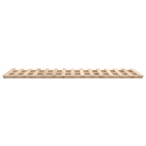 Bed Frame 150x200cm Solid Wood Pine - Image 6