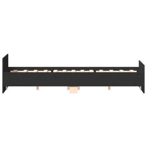 Bed Frame Black 150x200cm - Image 6