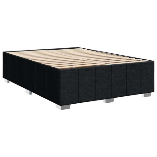 Bed Frame Black Queen Fabric - Image 3