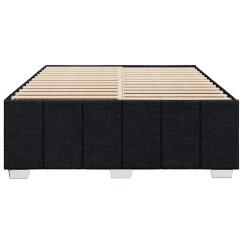 Bed Frame Black Queen Fabric - Image 4