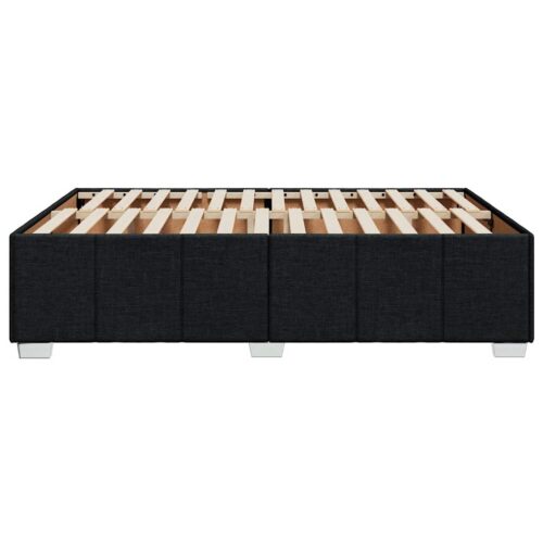 Bed Frame Black Queen Fabric - Image 5