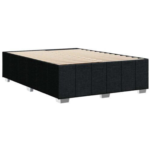 Bed Frame Black Queen Fabric - Image 6