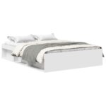 Bed Frame White 150x200cm