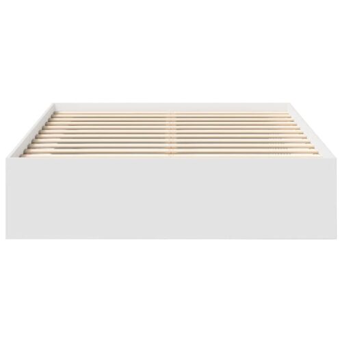 Bed Frame White 150x200cm - Image 5