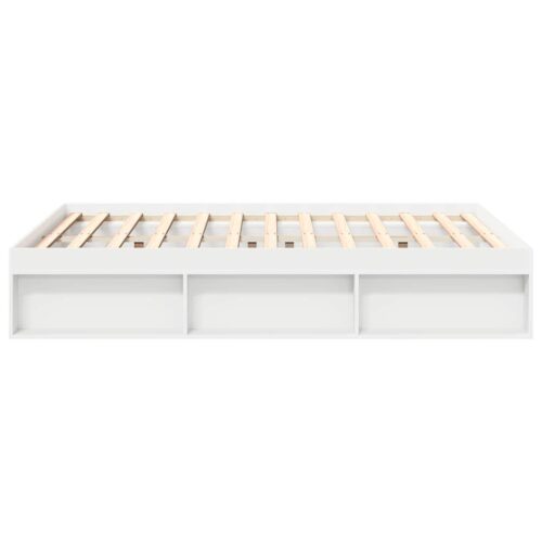 Bed Frame White 150x200cm - Image 6