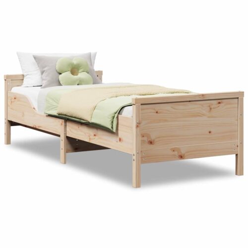 Extendable Bed Frame for Kids Other Brown 80 x 130 / 165 / 200cm - Image 4