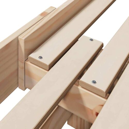 Extendable Bed Frame for Kids Other Brown 80 x 130 / 165 / 200cm - Image 9