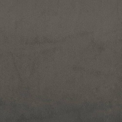 Bed Frame Dark Grey 152x203cm Queen Velvet - Image 11