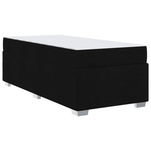 Bed Frame Black 90 x 190cm Fabric - Image 9