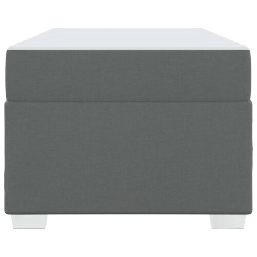 Bed Frame Dark grey 90 x 190cm Fabric - Image 7
