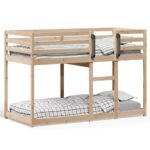Bunk Bed 90x190cm Solid Wood Pine