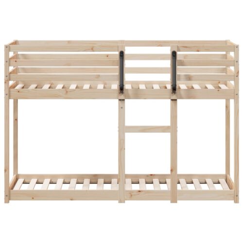 Bunk Bed 90x190cm Solid Wood Pine - Image 4