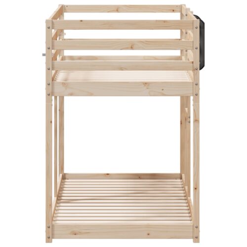Bunk Bed 90x190cm Solid Wood Pine - Image 5
