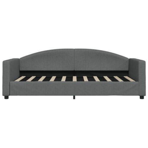 Daybed with Trundle&Drawers Dark Grey 90x190cm - Image 7