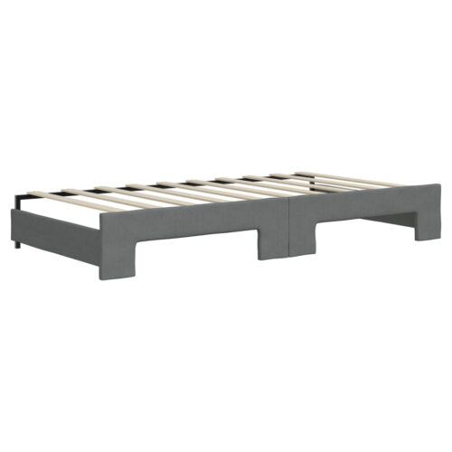 Daybed with Trundle&Drawers Dark Grey 90x190cm - Image 8